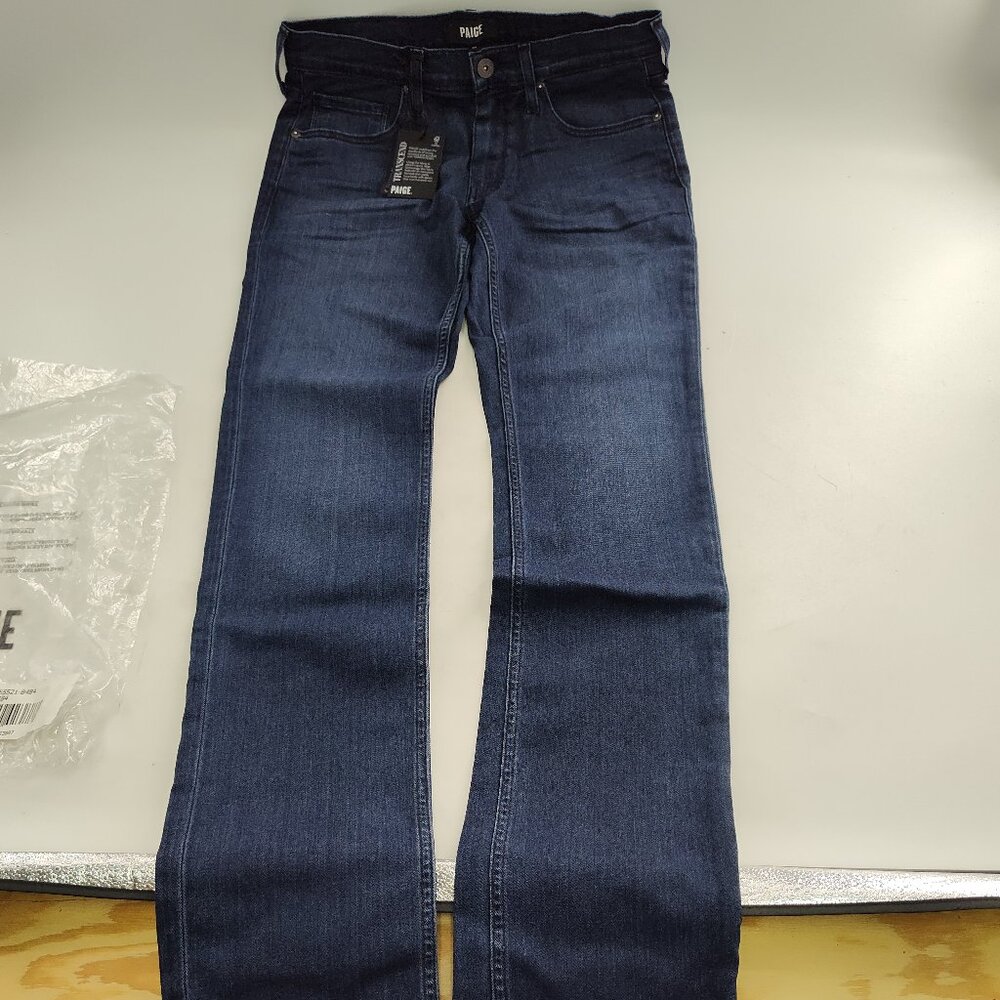 Paige Men's Federal Transcend Slim 30X32 Straight Jeans                 P#293@CM